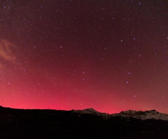 Aurores boréales Hautes-Alpes 