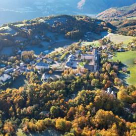Le sanctuaire notre dame du laus dans les hautes alpes 