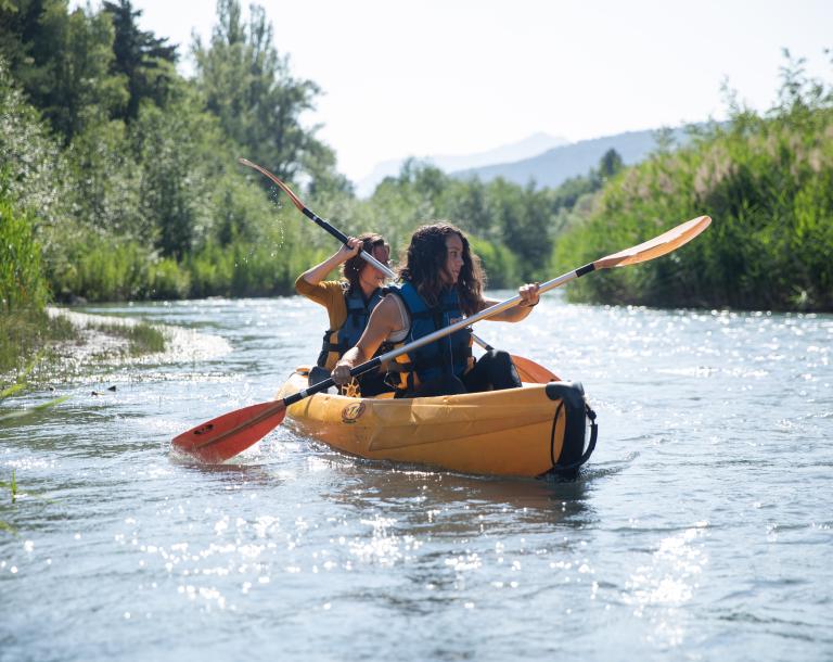 Une aventure sur la Durance en canoë kayak 
