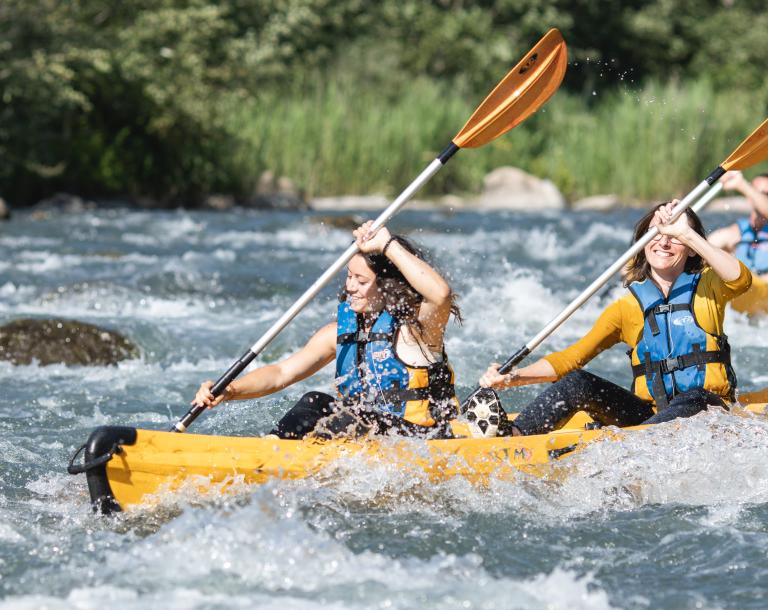 Une aventure sur la Durance en canoë kayak 