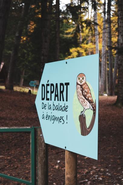 Une balade à énigmes proche de Gap. 