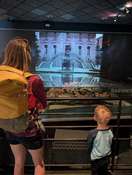 muséoscope du lac en famille