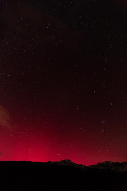 Aurores boréales Hautes-Alpes 