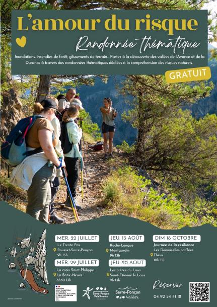 L'amour du risque programme des randonnées risque nat 2026