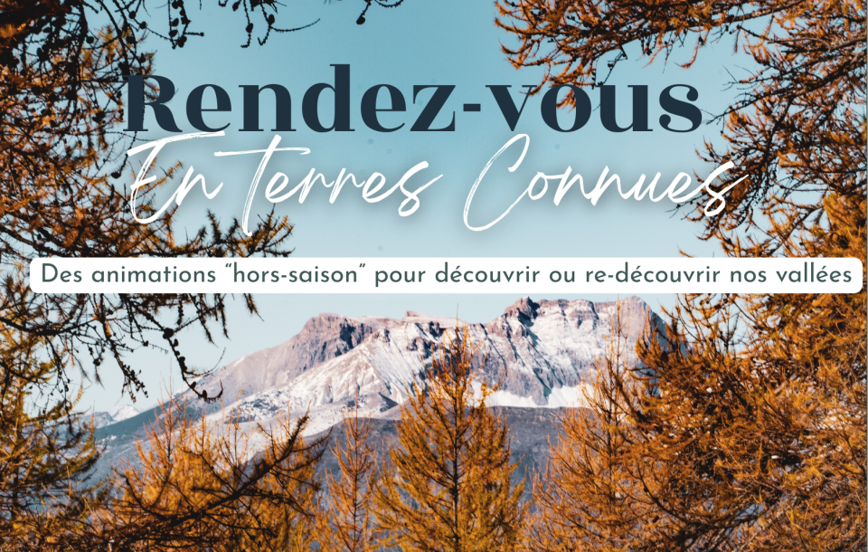 affiche animation serre ponçon vallées 